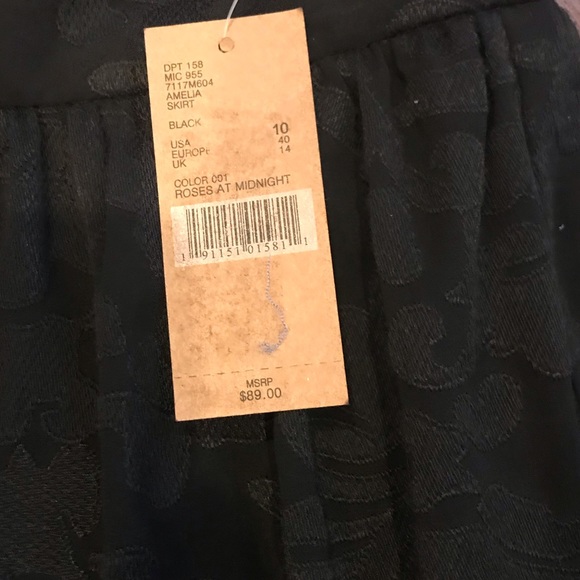 Daniel Cremieux Black Lace skirt - Picture 3 of 5